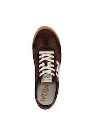 Sam Edelman Regular Fit Ivey Lace-Up Brown Trainers - Image 6 of 7