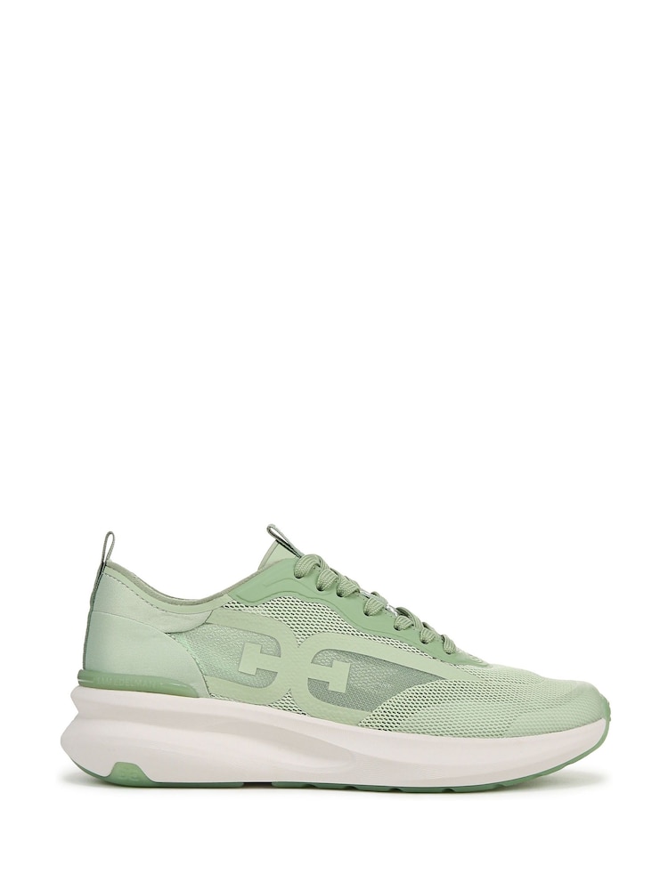 Sam Edelman Regular Fit Sarita Lace-Up White Trainers - Image 1 of 7