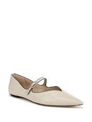 שמנת - Sam Edelman Regular Fit Noa Mary Jane Shoes - Image 3 of 7