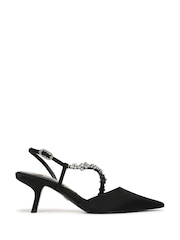 Sam Edelman Regular Fit Bonnie Kitten Heel Slingback Shoes - Image 1 of 6