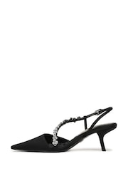 Sam Edelman Regular Fit Bonnie Kitten Heel Slingback Shoes - Image 2 of 6