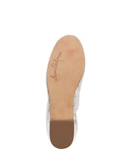Sam Edelman Regular Fit Silver Felicia Ballet Flats - Image 7 of 7