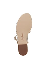 Sam Edelman Regular Fit Gold Ellina Strappy Sandals - Image 7 of 7