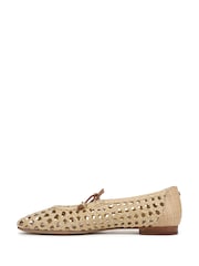 Naravni - Sam Edelman Circus NY Regular Fit Marcie Black Ballet Flats - Slika 2 iz 6