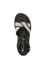 Sam Edelman Regular Fit Nylie Gladiator Black Sandals - Image 5 of 6