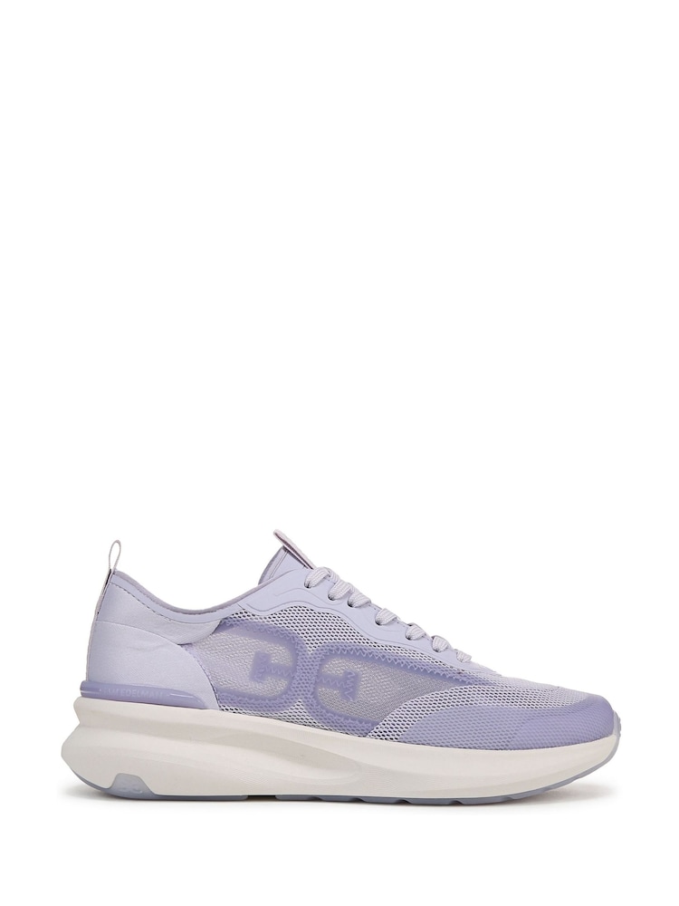Sam Edelman Regular Fit Sarita Lace-Up White Trainers - Image 1 of 7
