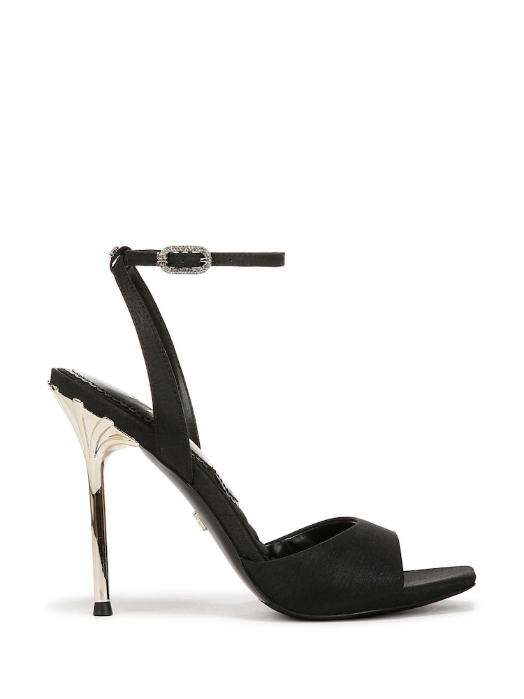 Sam Edelman Regular Fit Lilian Heeled Black Sandals - Image 1 of 6
