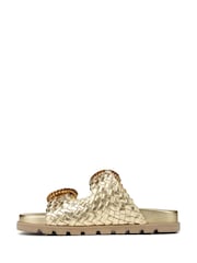 Dourado - Sandálias Slider Tiffanie Gold Sam Edelman Regular fit - Imagem 2 de 6