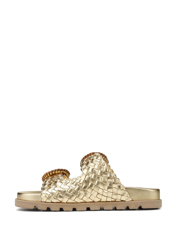 Dourado - Sandálias Slider Tiffanie Gold Sam Edelman Regular fit - Imagem 2 de 6