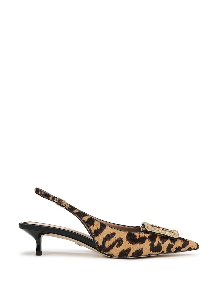 živalski vzorci - Sam Edelman v standardnem kroju Kammie Slingback čevlji - Slika 1 iz 5 živalski vzorci - Sam Edelman v standardnem kroju Kammie Slingback čevlji - Slika 1 iz 5