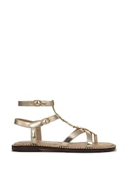 Sam Edelman Regular Fit Teeni Gladiator Brown Sandals - Image 1 of 6