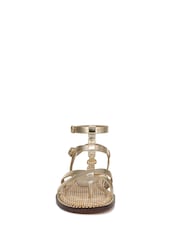 Sam Edelman Regular Fit Teeni Gladiator Brown Sandals - Image 3 of 6