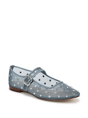 Azul - Zapatos estilo merceditas de corte estándar Michaelashne de Sam Edelman - Imagen 4 de 7