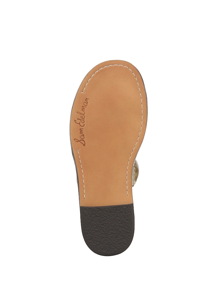 Sam Edelman Regular Fit Tillie Slider Brown Sandals - Image 6 of 6