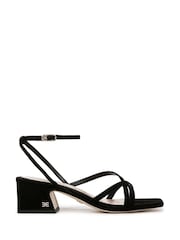 أسود - Sam Edelman Regular Fit Whitley Strappy Sandals - صورة 1 من 6