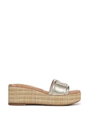 Sam Edelman Regular Fit Pauleena Slider Brown Sandals - Image 1 of 6