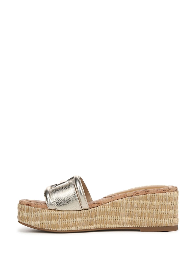 Sam Edelman Regular Fit Pauleena Slider Brown Sandals - Image 2 of 6