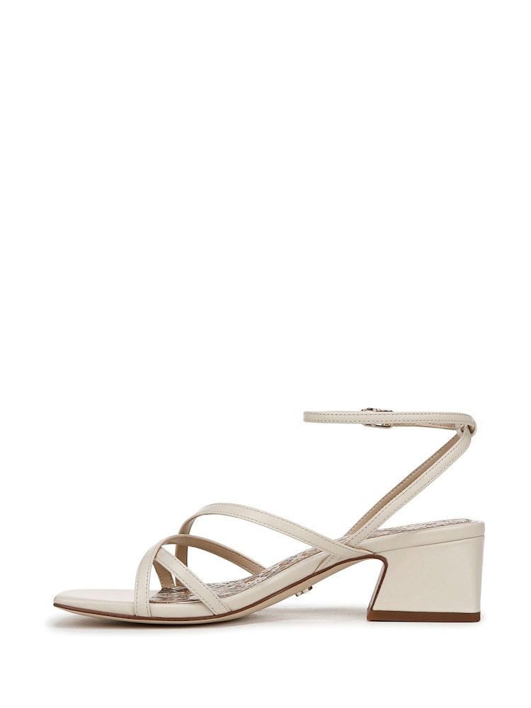 Cream - Sam Edelman Croială clasică Whitley Strappy Sandale - Image 3 of 8