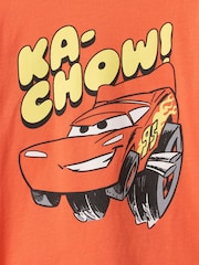 Gap Orange Lightning McQueen Disney Graphic Short Sleeve T-Shirt (6mths-5yrs) - Image 3 of 3