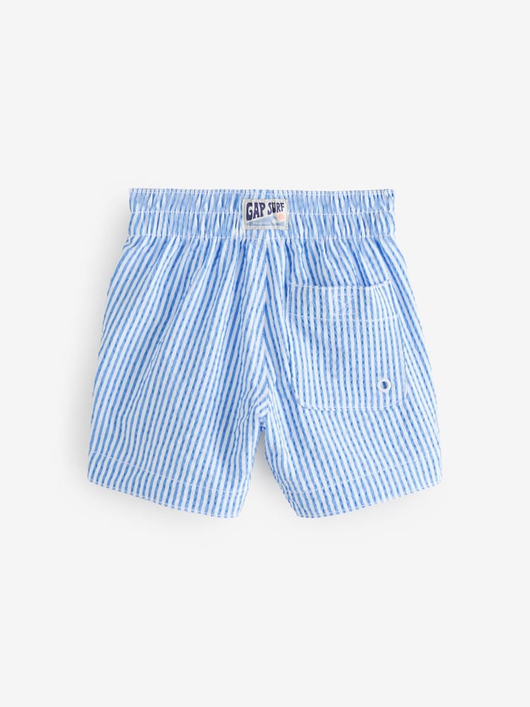 Gap Blue 3.5" Swim Trunks (6mths-5yrs) - Image 2 of 4