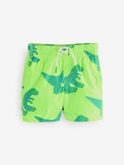 Gap Green 5" Recycled Swim Shorts (6mths-5yrs) - Image 1 of 4