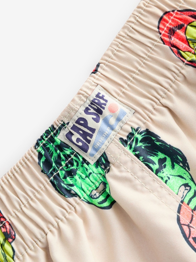 Gap Red Marvel Rash Guard and Shorts Swim Set (6mths-5yrs) - Image 5 of 6