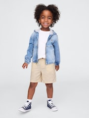 Gap Beige Linen-Cotton Shorts (6mths-5yrs) - Image 1 of 3