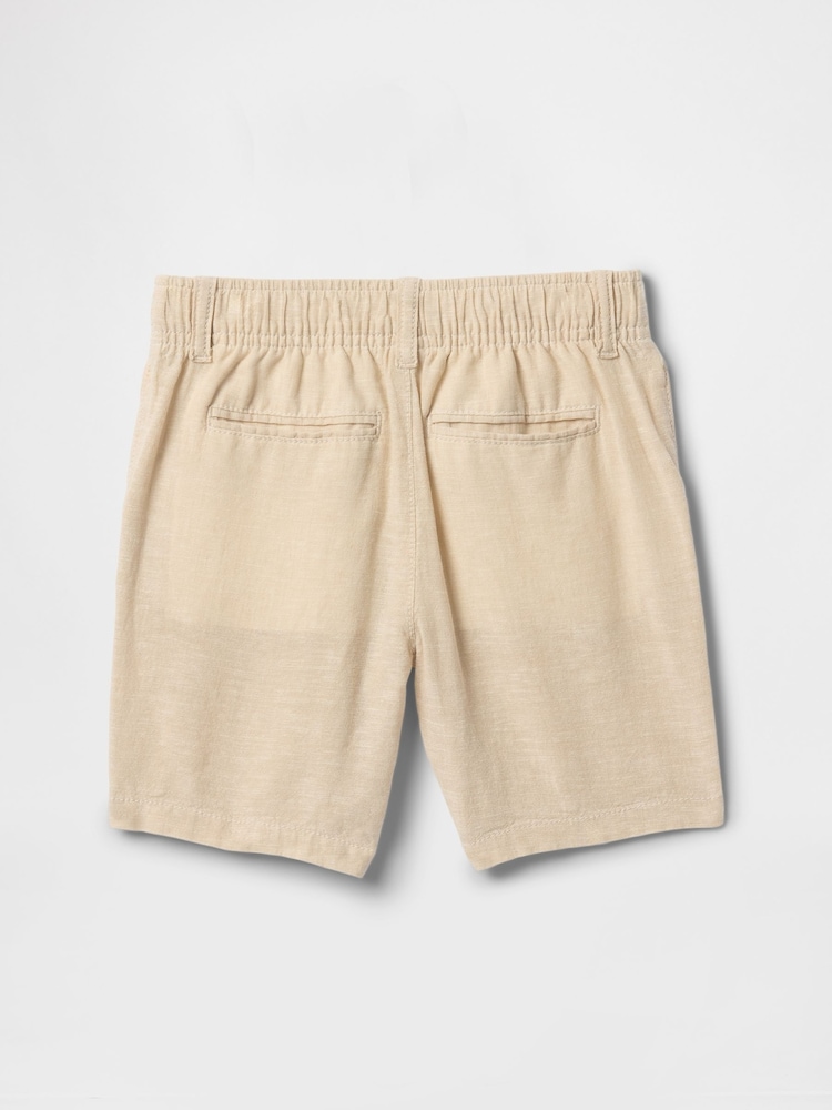 Gap Beige Linen-Cotton Shorts (6mths-5yrs) - Image 3 of 3