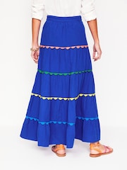 Boden Blue Nadia Double Cloth Maxi Skirt - Image 3 of 4