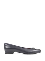 Jones Bootmaker Soleil Leather Low Ballet Shoes - Image 1 of 5