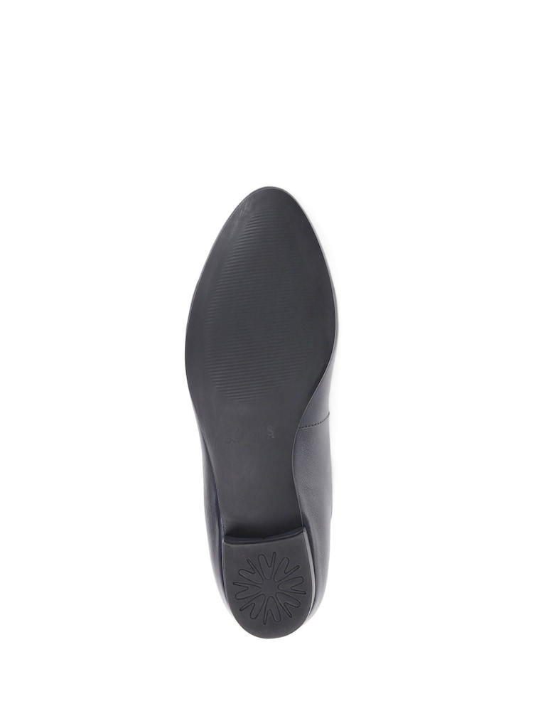 Jones Bootmaker Soleil Leather Low Ballet Shoes - Image 5 of 5