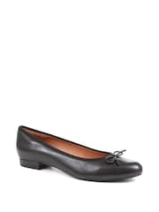 Jones Bootmaker Soleil Leather Low Ballet Shoes - Image 2 of 5