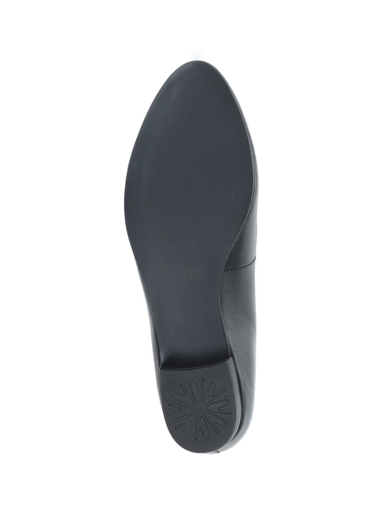 Jones Bootmaker Soleil Leather Low Ballet Shoes - Image 5 of 5