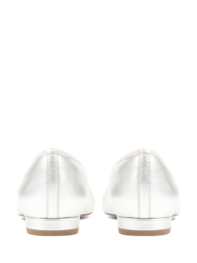 Jones Bootmaker Soleil Leather Low Ballet Shoes - Image 2 of 6
