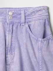 Gap Purple UltraSoft Denim Skirt (5-13yrs) - Image 4 of 4