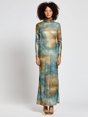 Daska Araa Maxi Dress With Long Sleeves - صورة 1 من 4