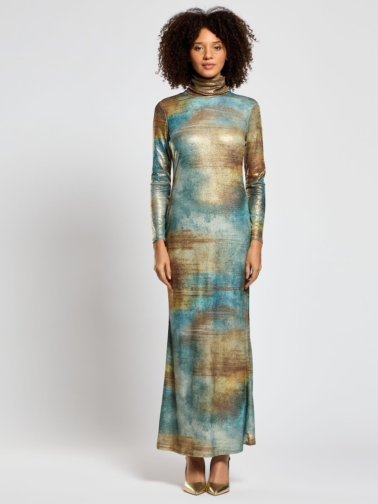 Daska Araa Maxi Dress With Long Sleeves - صورة 1 من 4