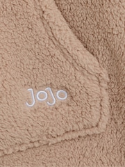 JoJo Maman Bébé Natural Bear Cosy Hooded Blanket - Image 4 of 4