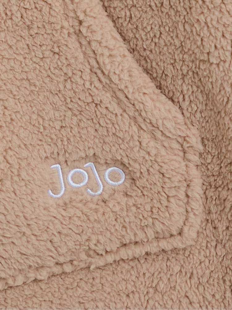 JoJo Maman Bébé Natural Bear Cosy Hooded Blanket - Image 4 of 4