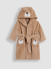 JoJo Maman Bébé Brown Bear Dressing Gown - Image 1 of 4