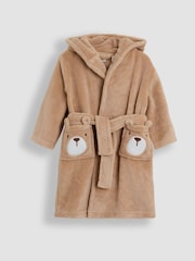 JoJo Maman Bébé Brown Bear Dressing Gown - Image 3 of 4