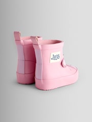 JoJo Maman Bébé Pink Print Short Wellies - Image 2 of 5