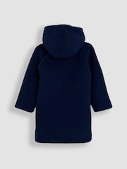 JoJo Maman Bébé Navy Cosy Hooded Blanket - Image 2 of 4