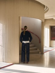 Mango Blue Rinse-Wash Denim Jacket - Image 3 of 5