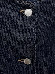 Mango Blue Rinse-Wash Denim Jacket - Image 5 of 5