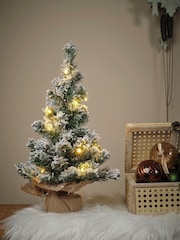 Everlands Green Imperial Pine Pre Lit 45cm Miniature Christmas Tree - Image 1 of 4