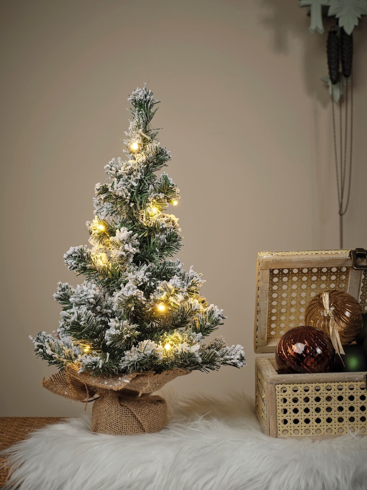 Everlands Green Imperial Pine Pre Lit 45cm Miniature Christmas Tree - Image 1 of 4 Everlands Green Imperial Pine Pre Lit 45cm Miniature Christmas Tree - Image 1 of 4