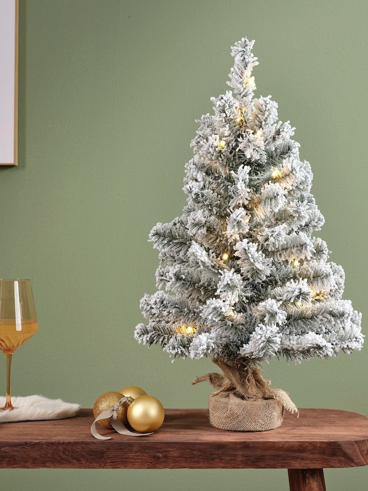 Everlands Green Imperial Pine Pre Lit 45cm Miniature Christmas Tree - Image 2 of 4 Everlands Green Imperial Pine Pre Lit 45cm Miniature Christmas Tree - Image 2 of 4
