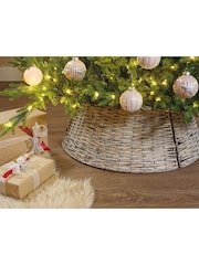 Decoris Willow Christmas Tree Skirt - Image 2 of 3