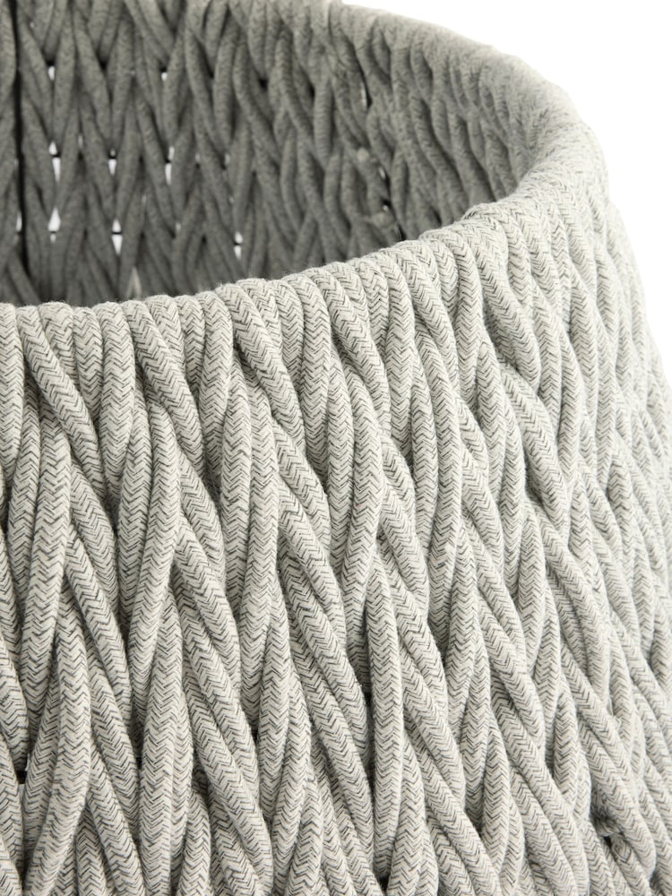Decoris Grey Woven Christmas Tree Skirt - Image 6 of 6 Decoris Grey Woven Christmas Tree Skirt - Image 6 of 6